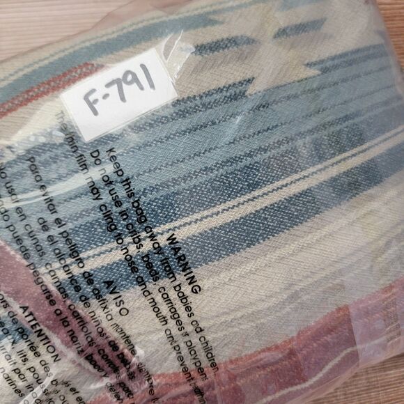 Lucky Brand Men's Size L Woven Jacquard Long Sleeve Aztec Hoodie Sweatshirt - Picture 10 of 10